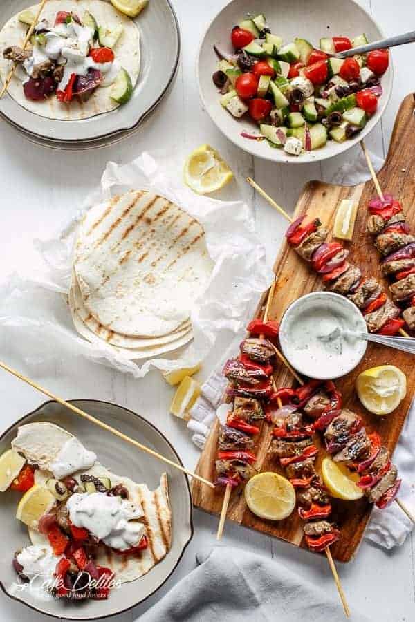 Easy Greek Lamb Souvlaki Recipe: Weeknight Meal or Entertaining